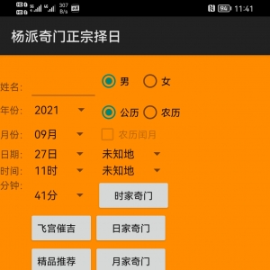 杨派奇门正宗择日软件手机安卓版