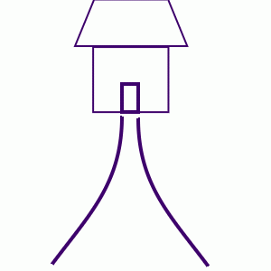 阳宅风水口诀-门前不宜八字路，主出忤逆子