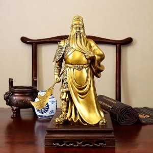 关公铜像如何摆放对风水有好处？